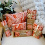 Cosmetic Bag | Trailing Natives | Linen | Large Cosmetic Bag | Trailing Natives | Linen | Large